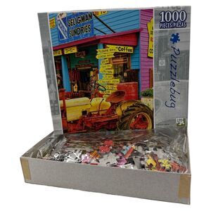 Puzzlebug Jigsaw Puzzle 1000 Piece scenic Colorful Dale O'dell Tractor Image